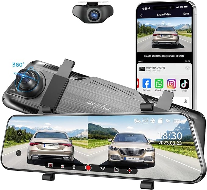 Smart Rear View Mirror