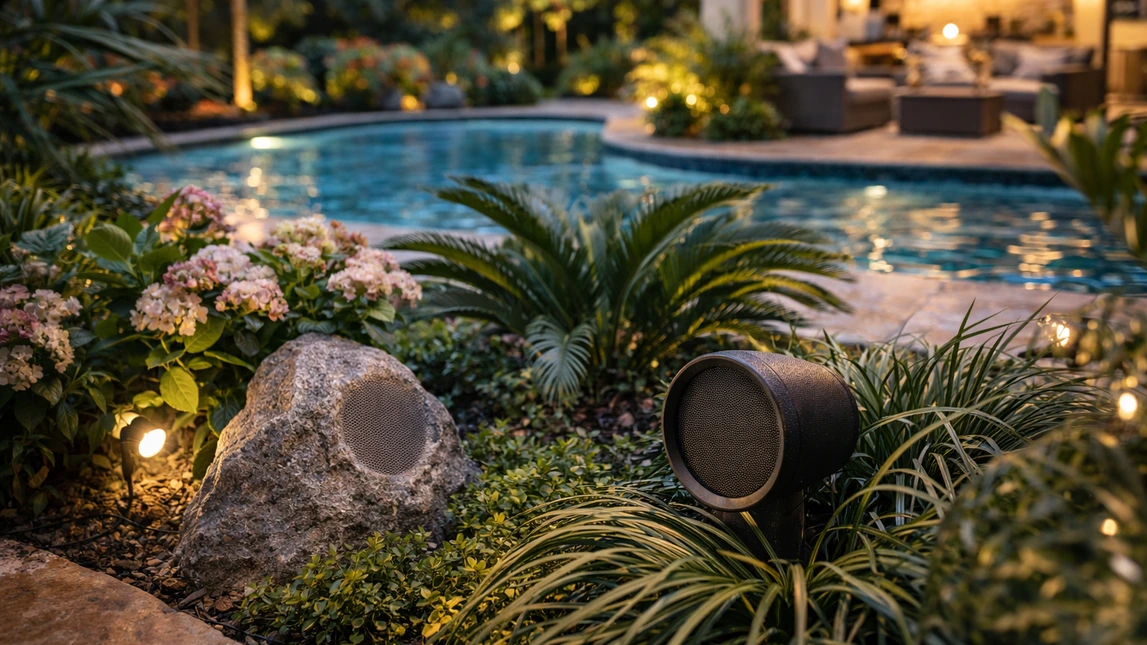 Discreet Outdoor Speakers Landscape Design Discreet Outdoor Speakers Landscape Design