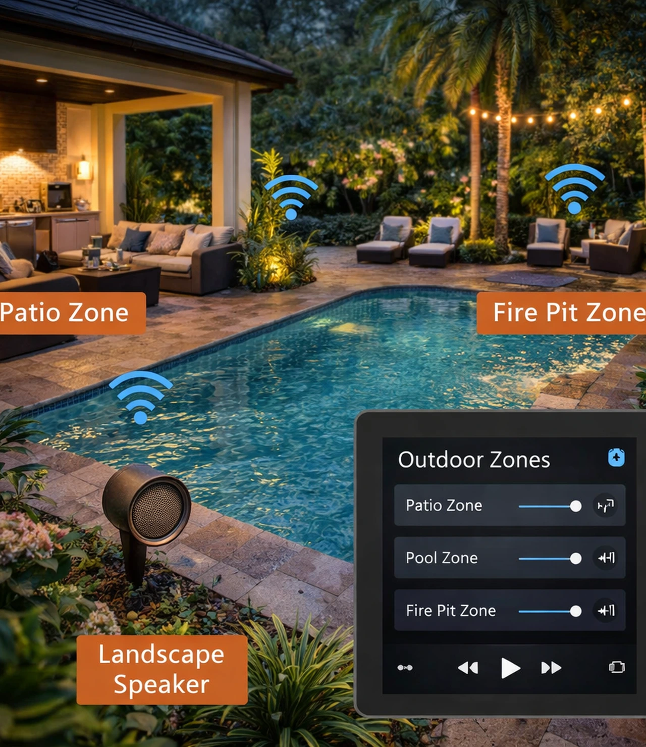 Outdoor Audio Zones And Control Outdoor Audio Zones And Control