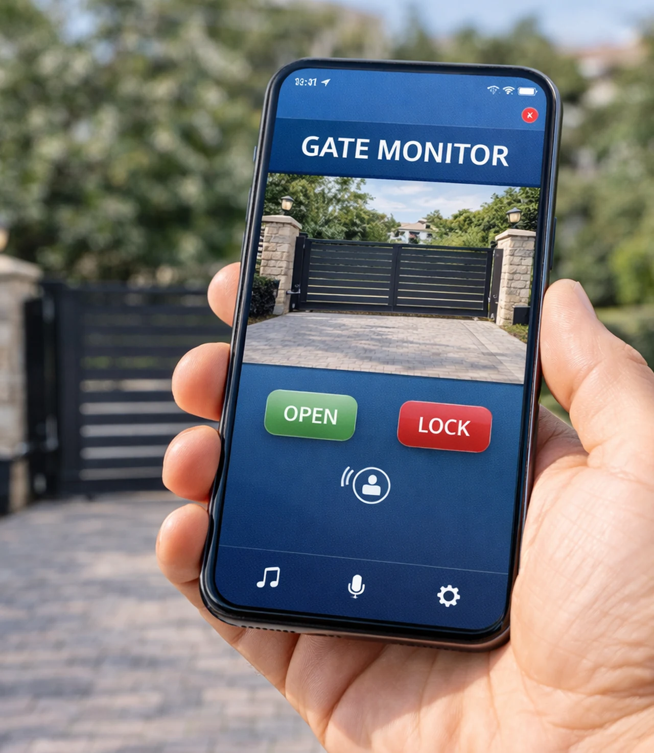 Remote Gate Monitoring Mobile Control Remote Gate Monitoring Mobile Control