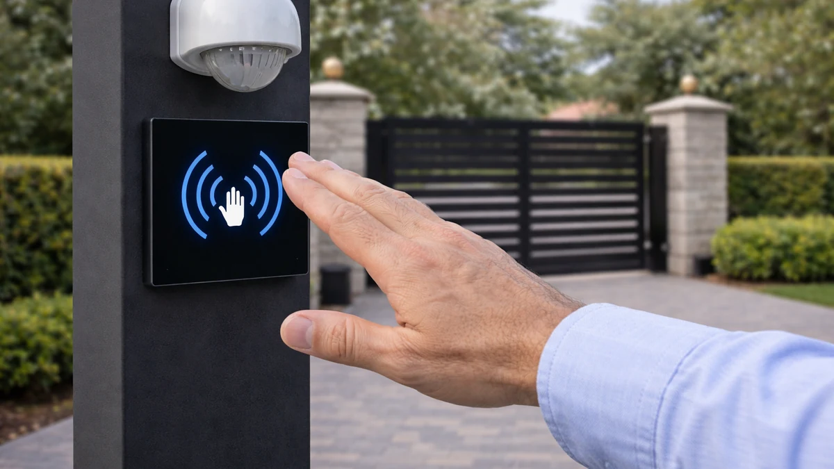 Touchless Entry Automatic Gate Sensor Access Touchless Entry Automatic Gate Sensor Access
