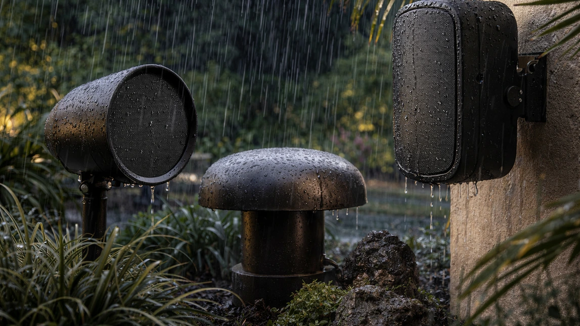 Weather Resistant Outdoor Audio Equipment Weather Resistant Outdoor Audio Equipment